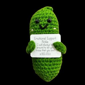 Emotional Crochet Pickle
